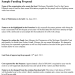 Funding Proposal Template