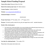 School Funding Proposal